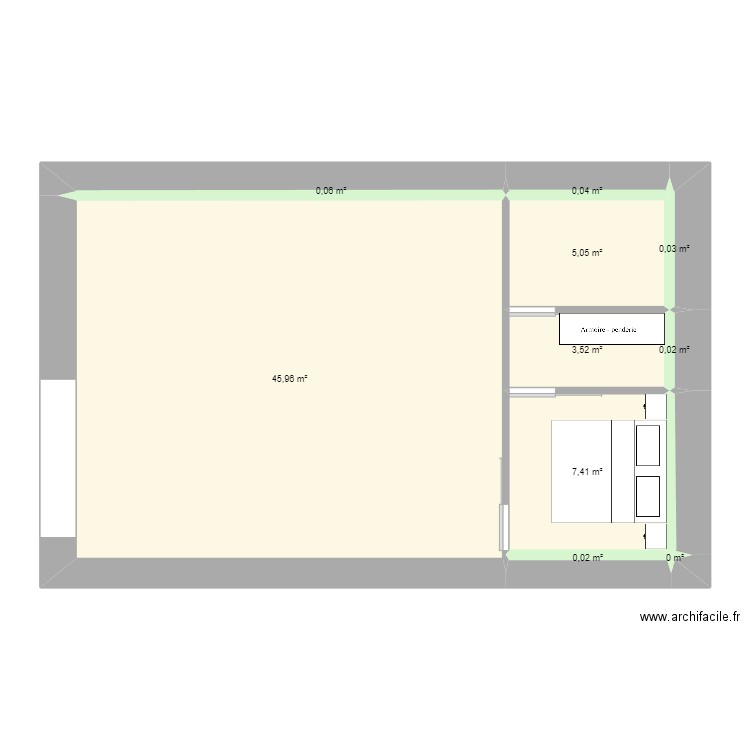 caaka plan. Plan de 0 pièce et 0 m2