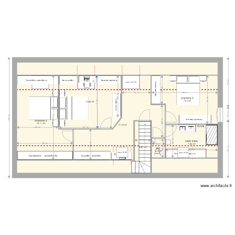 projet 2. Plan de 0 pièce et 0 m2