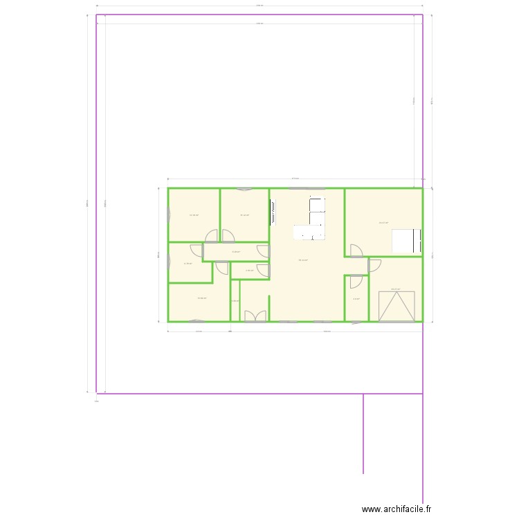 maison 2. Plan de 0 pièce et 0 m2