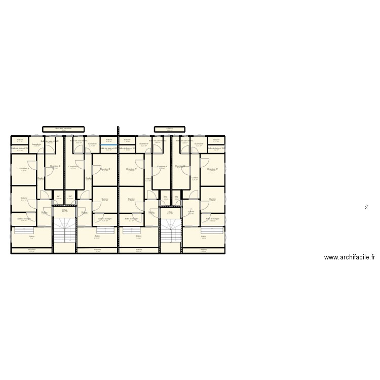 KING House. Plan de 0 pièce et 0 m2