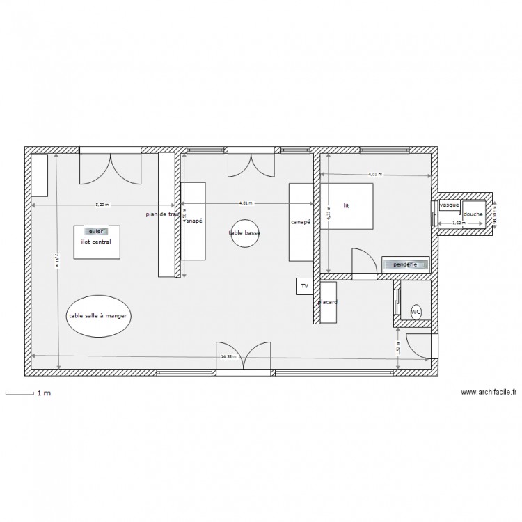 mayeul. Plan de 0 pièce et 0 m2