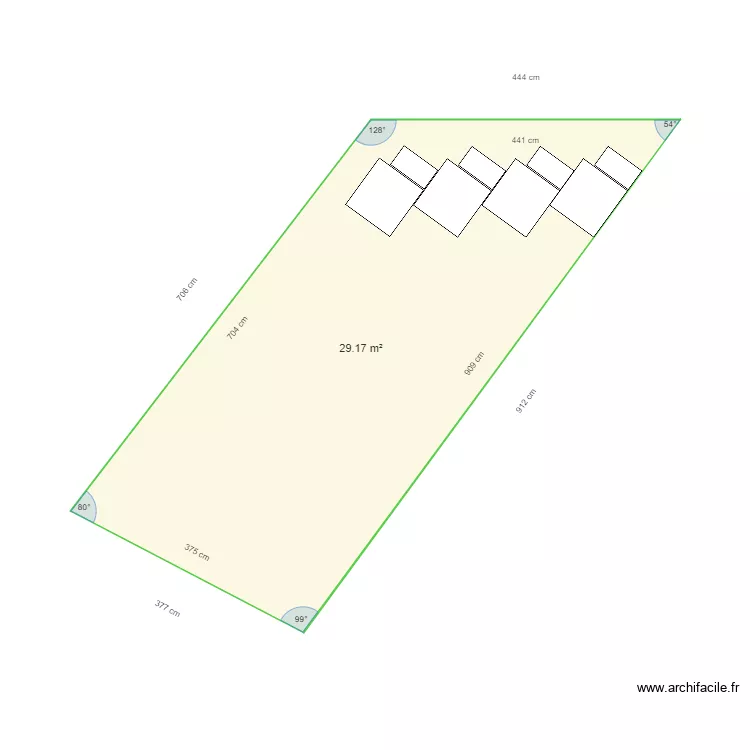 terrain. Plan de terrain. Plan de