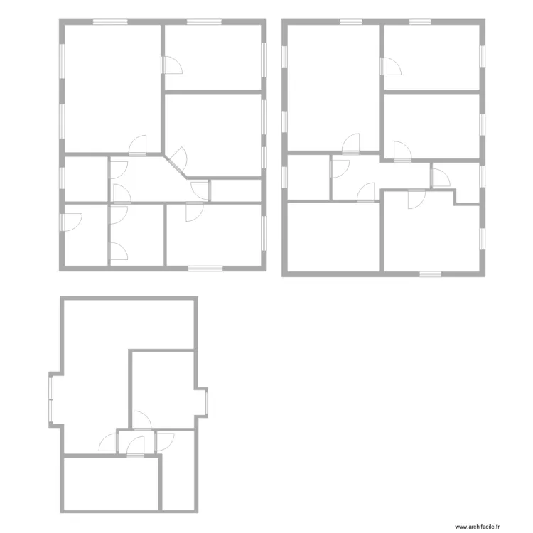 URSCHENHEIM PLANS. Plan de 