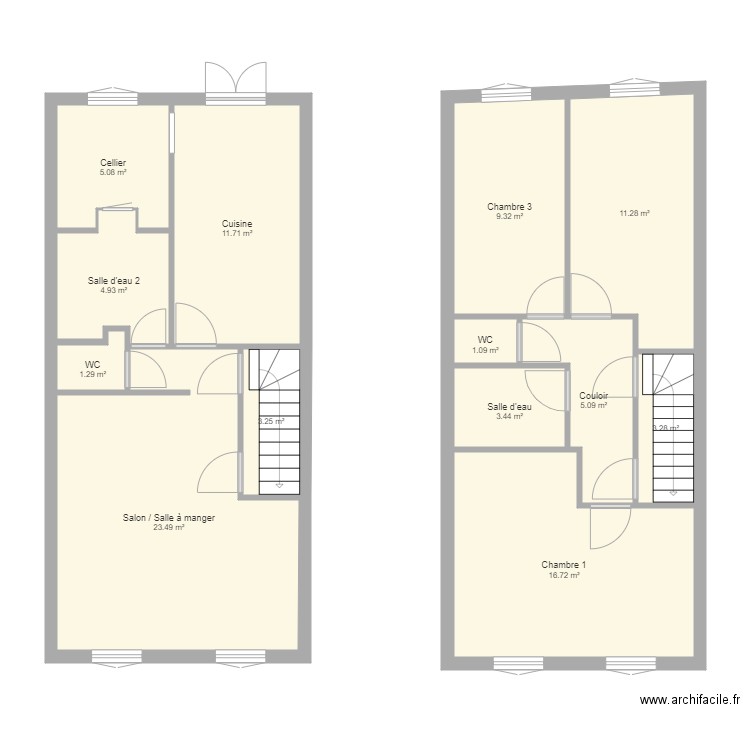 Plan. Plan de 0 pièce et 0 m2