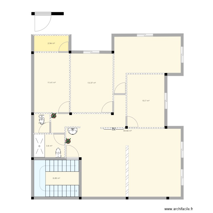 plan manara 2 . Plan de 0 pièce et 0 m2