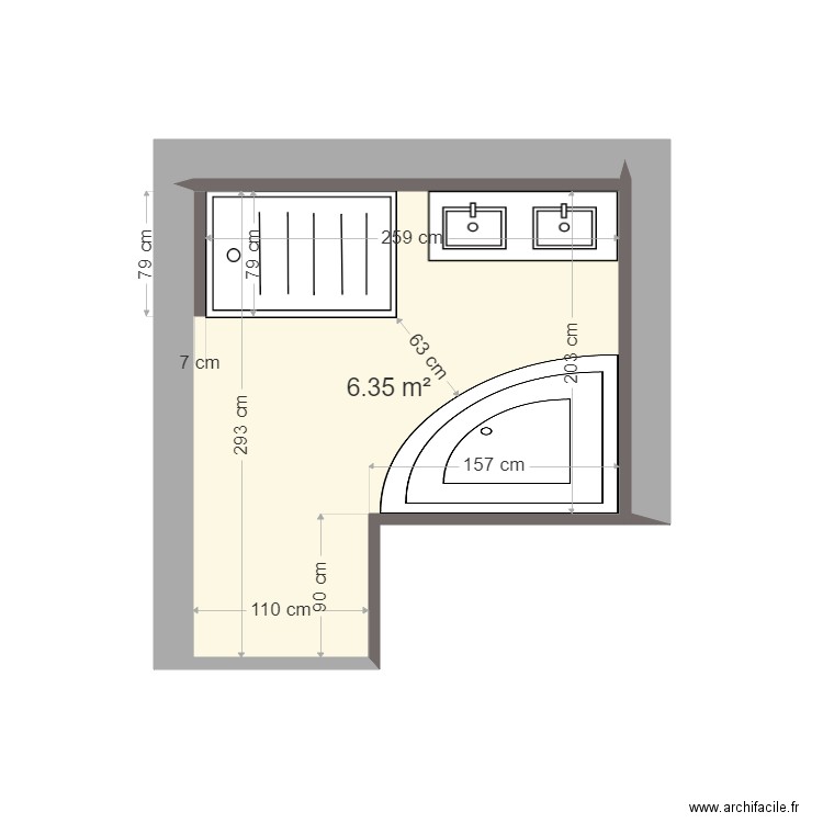 gauthier . Plan de 0 pièce et 0 m2