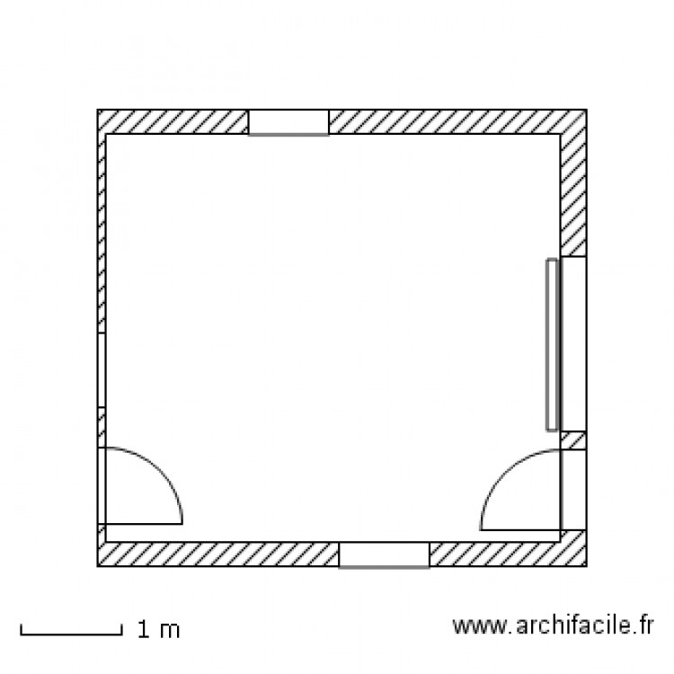 Plan Séjour sans mibilier T3 BJG 16 Nov 2011. Plan de 0 pièce et 0 m2