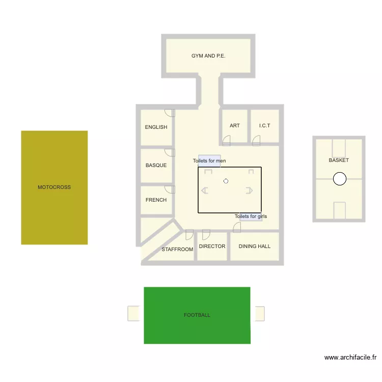 Cool school. Plan de 