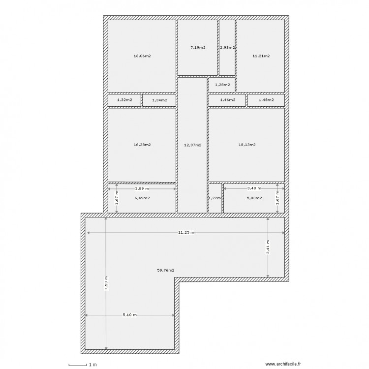 maison pm1. Plan de 0 pièce et 0 m2