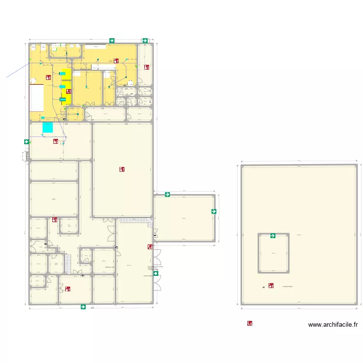 Plan alarme 2. Plan de 