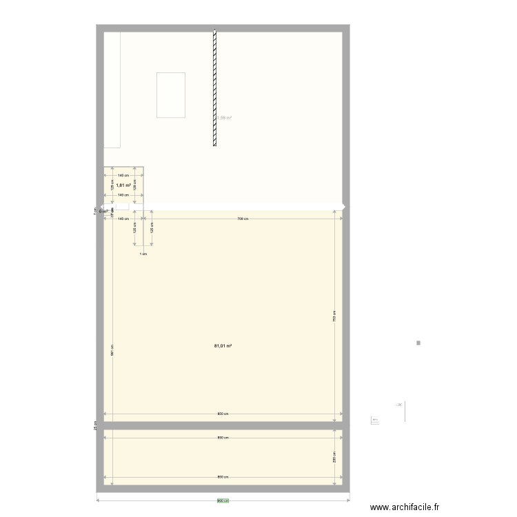Deneuville RDC final. Plan de 0 pièce et 0 m2