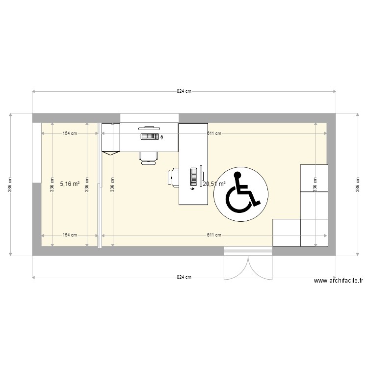 Accueil FBA HP1. Plan de 0 pièce et 0 m2