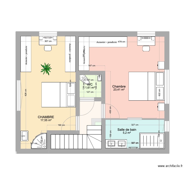 MAISON RDC + ETAGE PLAN 3. Plan de 0 pièce et 0 m2