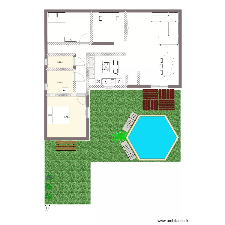chez moi. Plan de chez moi. Plan de
