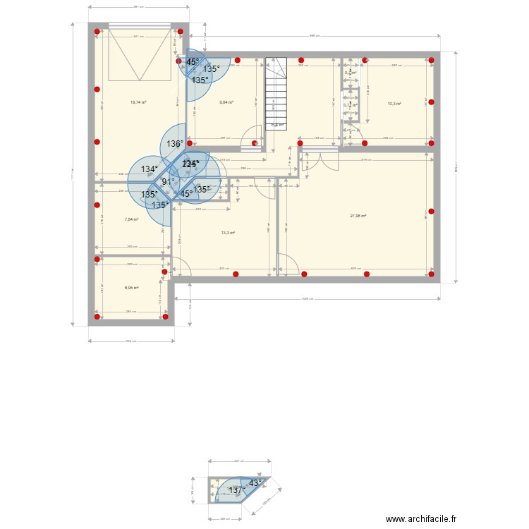 Leroy. Plan de 0 pièce et 0 m2