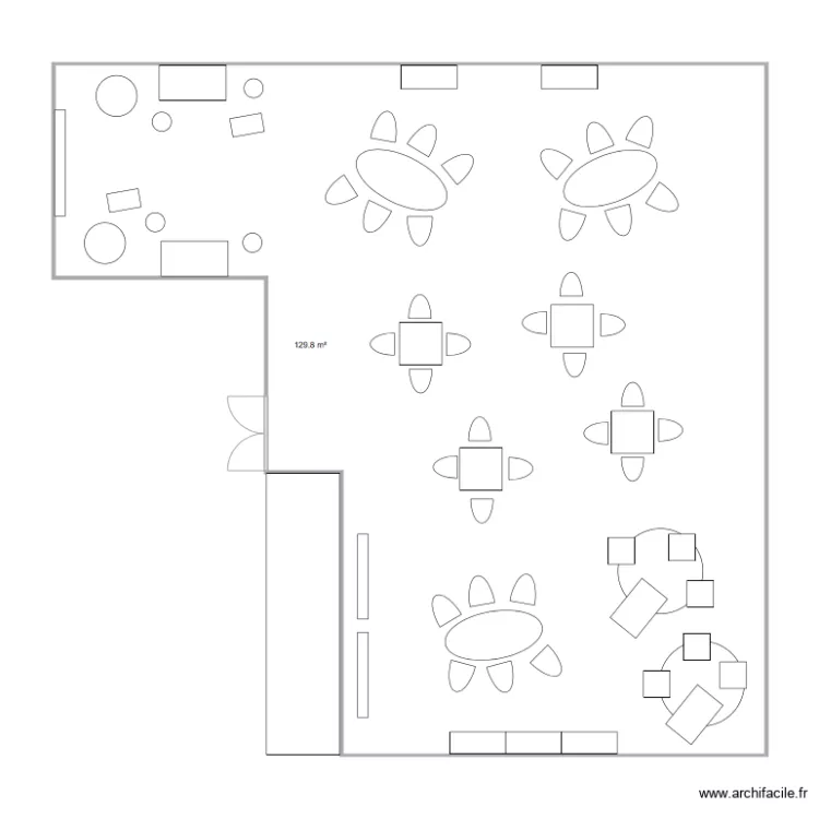 Sodexo Dockside Issy les moulineaux. Plan de 