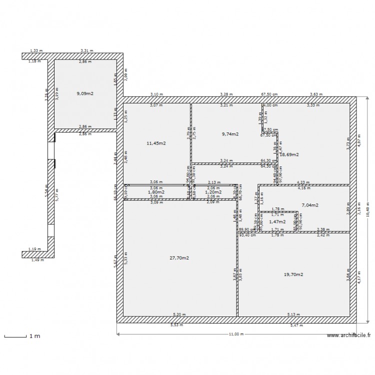 maison-r0. Plan de 0 pièce et 0 m2