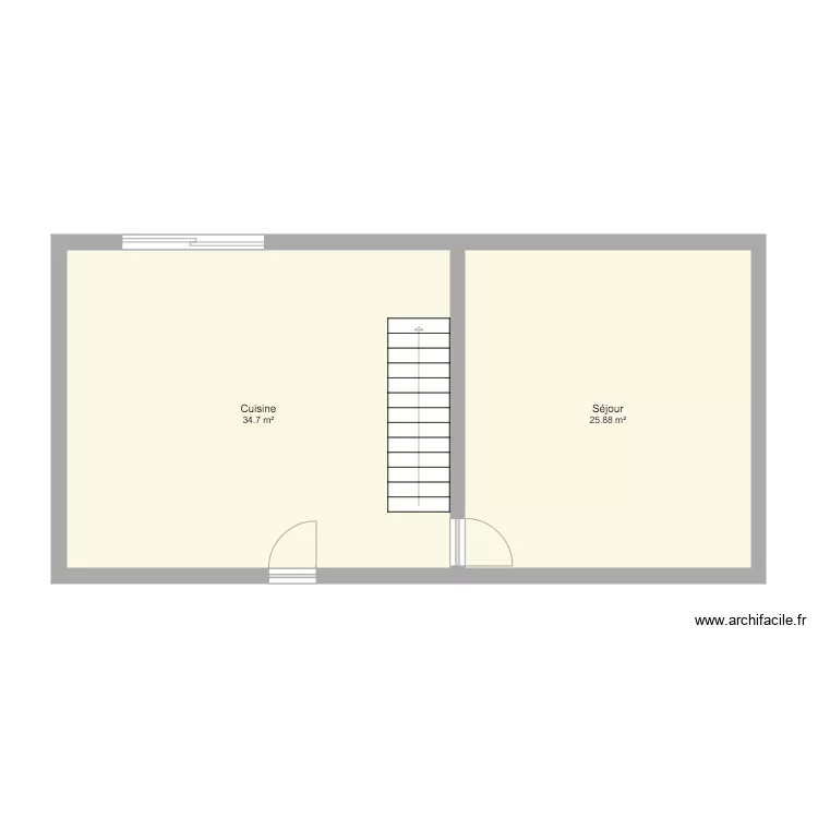 DUPRE LEFEBVRE. Plan de 