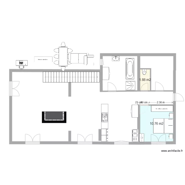 buj Maison. Plan de 