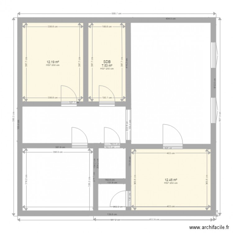 Projet1. Plan de 0 pièce et 0 m2