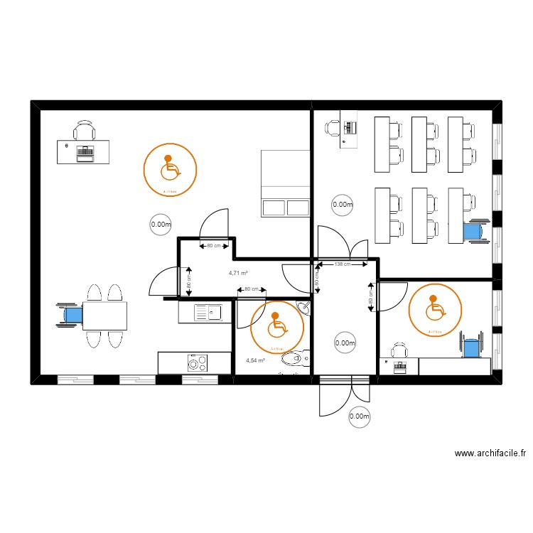 Arles B - PMR. Plan de 0 pièce et 0 m2