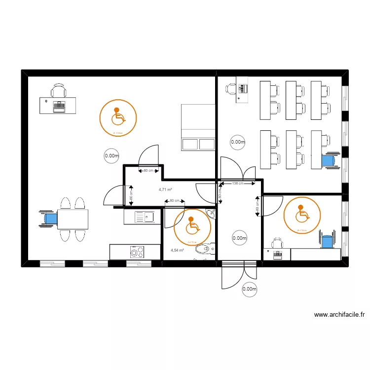 Arles B - PMR. Plan de 