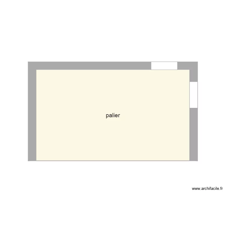 palier bis 1. Plan de 