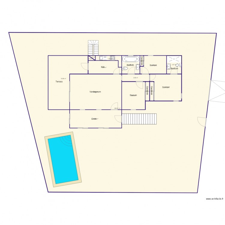 calle los pirineos. Plan de 0 pièce et 0 m2