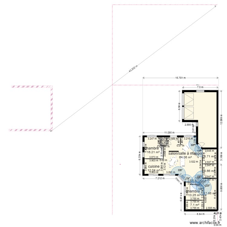 projet annie 6 bis patrick. Plan de 0 pièce et 0 m2