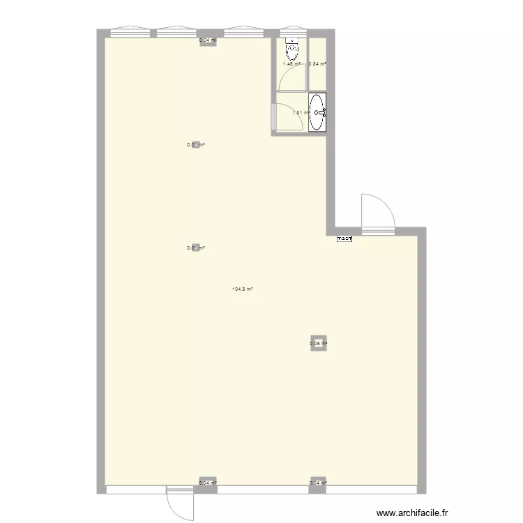 LYON 121 av Jean Jaur&egrave;s. Plan de 