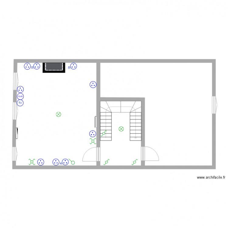 CANTET etage. Plan de 0 pièce et 0 m2