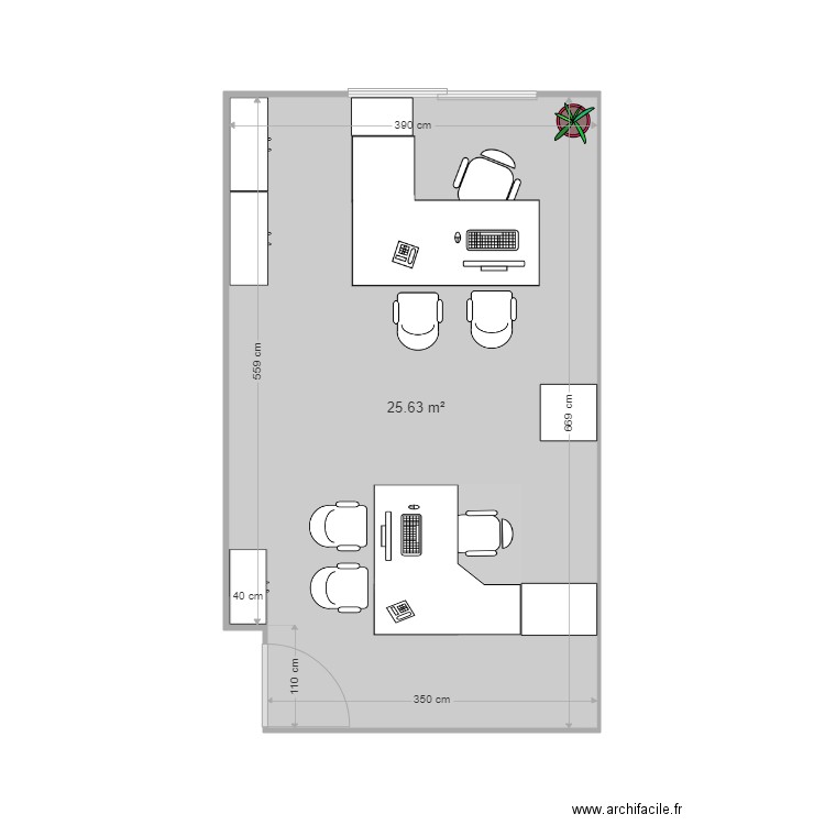 Bureau Ange Morgane. Plan de 0 pièce et 0 m2