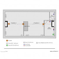 MAISON DUBOIS - LAS RUAS - ETAGE (chambre SdB WC)