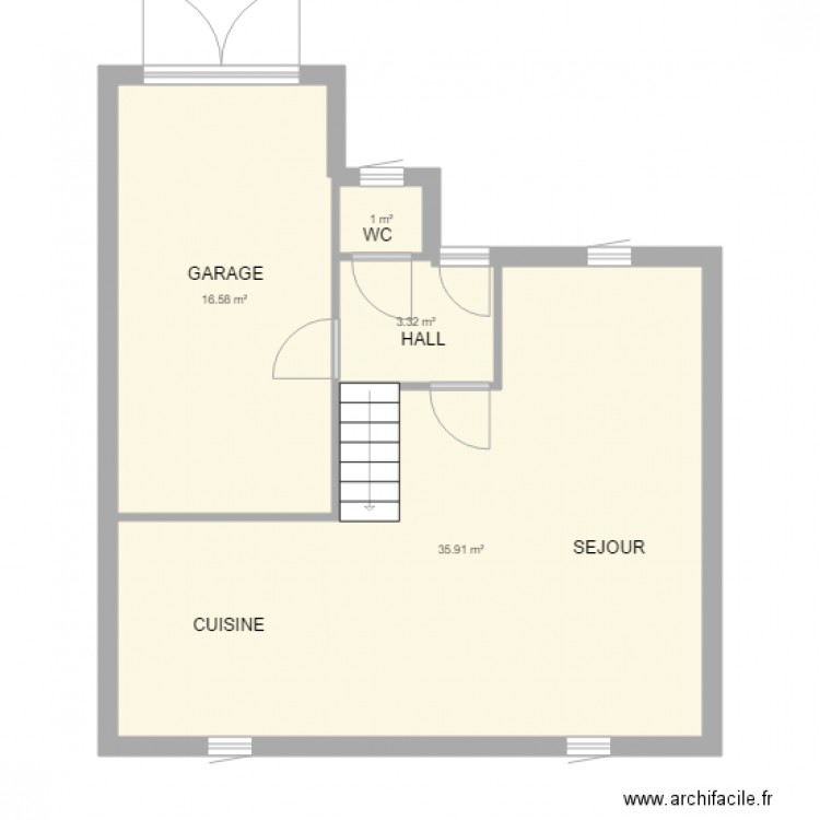 PLAN BEAUCHAUD. Plan de 0 pièce et 0 m2