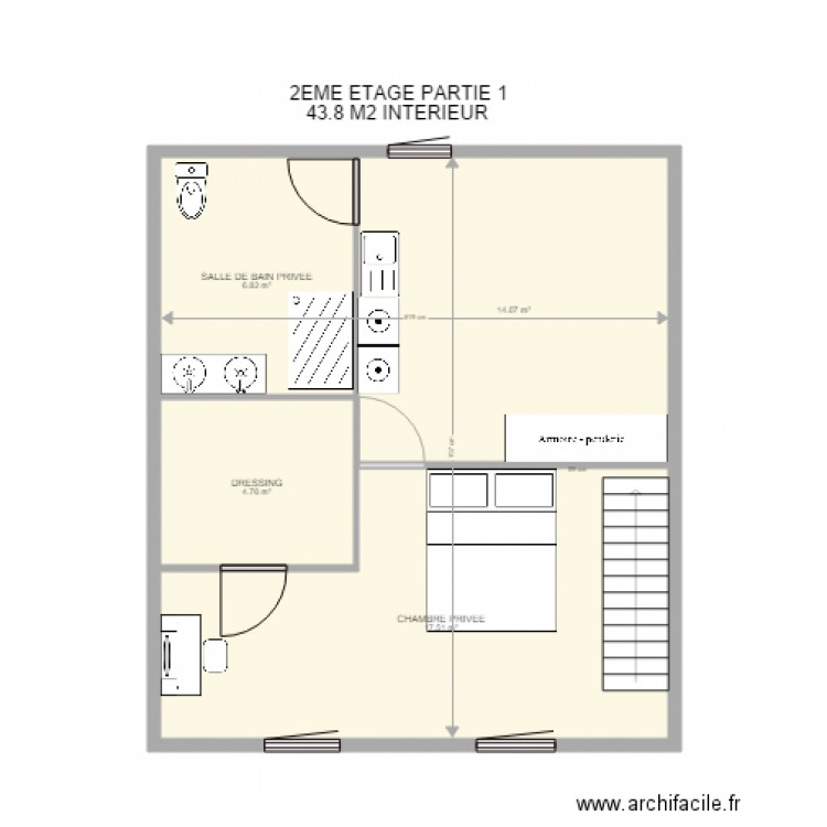 GRENIER ROCHEPAULE. Plan de 0 pièce et 0 m2