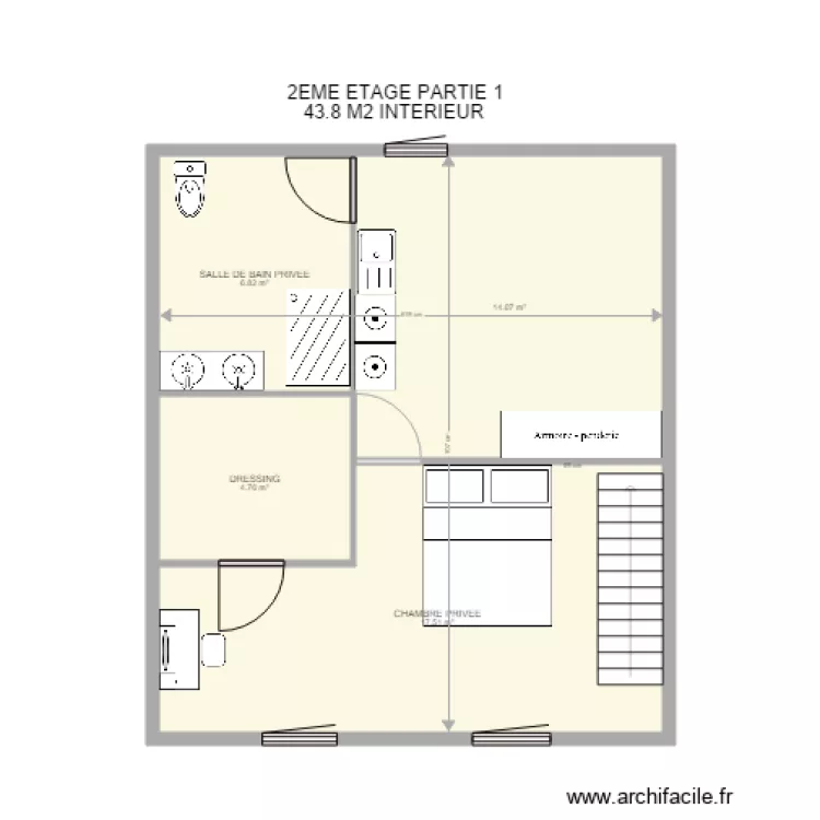 GRENIER ROCHEPAULE. Plan de GRENIER ROCHEPAULE. Plan de