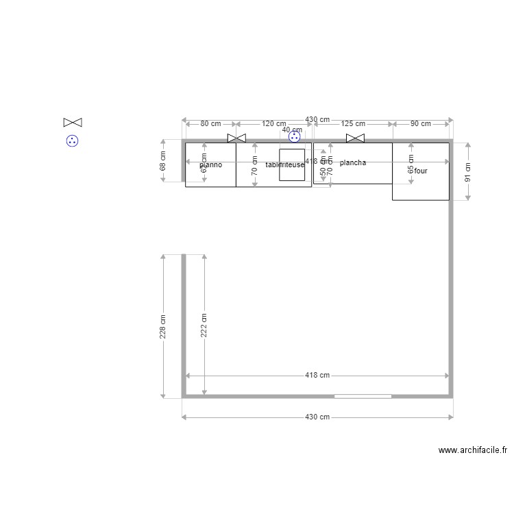 école st daunes. Plan de 0 pièce et 0 m2