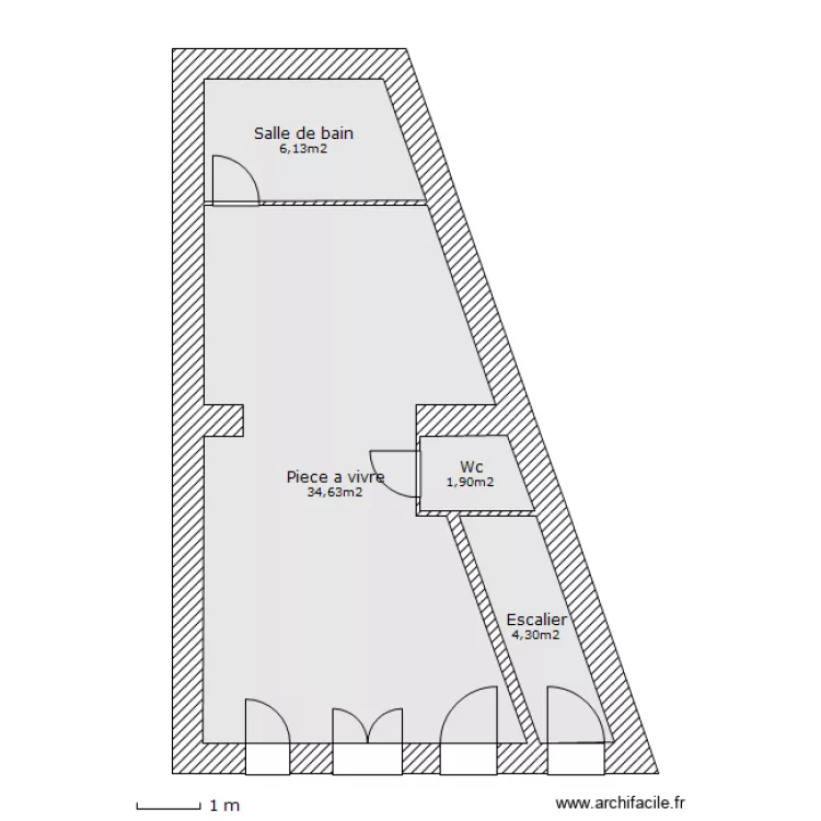 RDC CABANNES. Plan de 