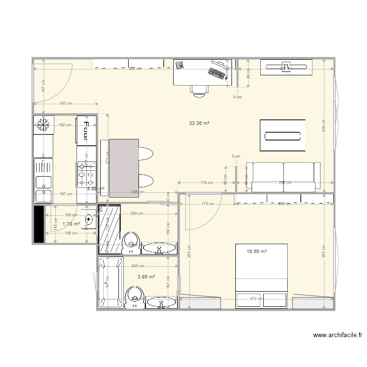 Nouvel appart 2. Plan de 0 pièce et 0 m2