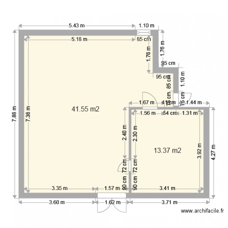 frang in avignon. Plan de 0 pièce et 0 m2