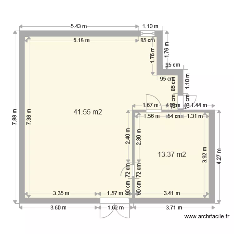 frang in avignon. Plan de 