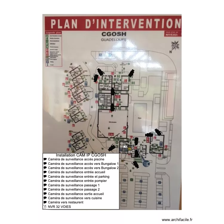 CGOSH CAM IP. Plan de 