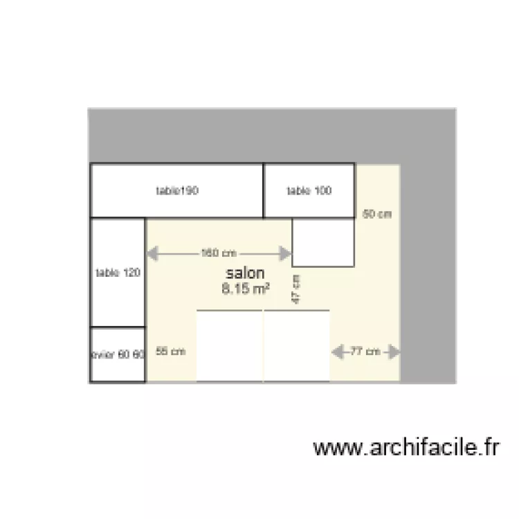 salon2. Plan de salon2. Plan de