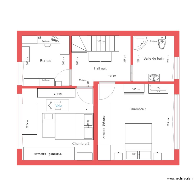 Maison Arlon Modif SaM. Plan de 0 pièce et 0 m2