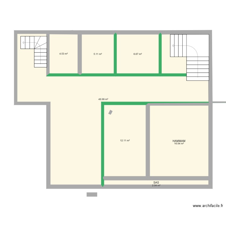 CANNELLE RDC V01. Plan de 0 pièce et 0 m2