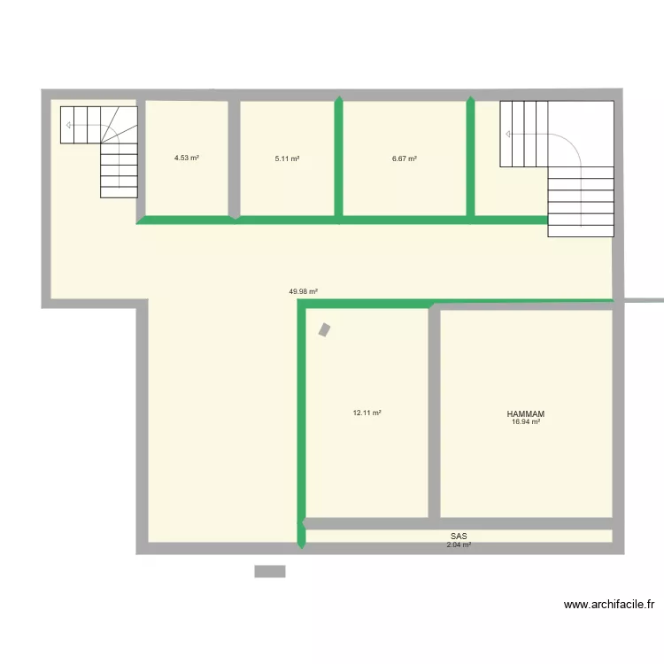 CANNELLE RDC V01. Plan de 