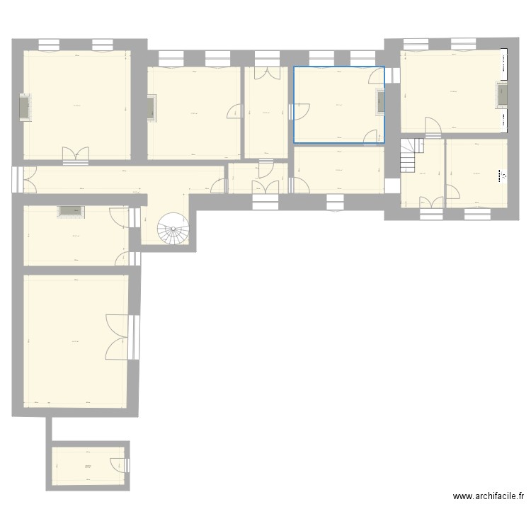 La Clousière RDC2. Plan de 0 pièce et 0 m2