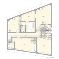 Plan Aubière 1er étage Appart 3 4 5 6