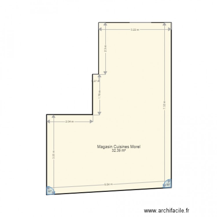 Cuisines Morel. Plan de 0 pièce et 0 m2