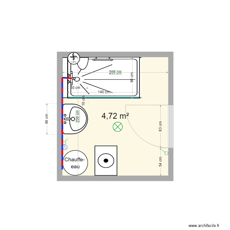 DELORME rénové. Plan de 0 pièce et 0 m2